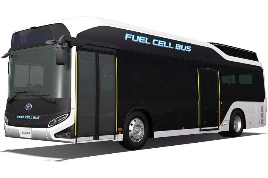  Toyota Sora Fuel Cell Bus 2019 года  (фото 1 из 7)